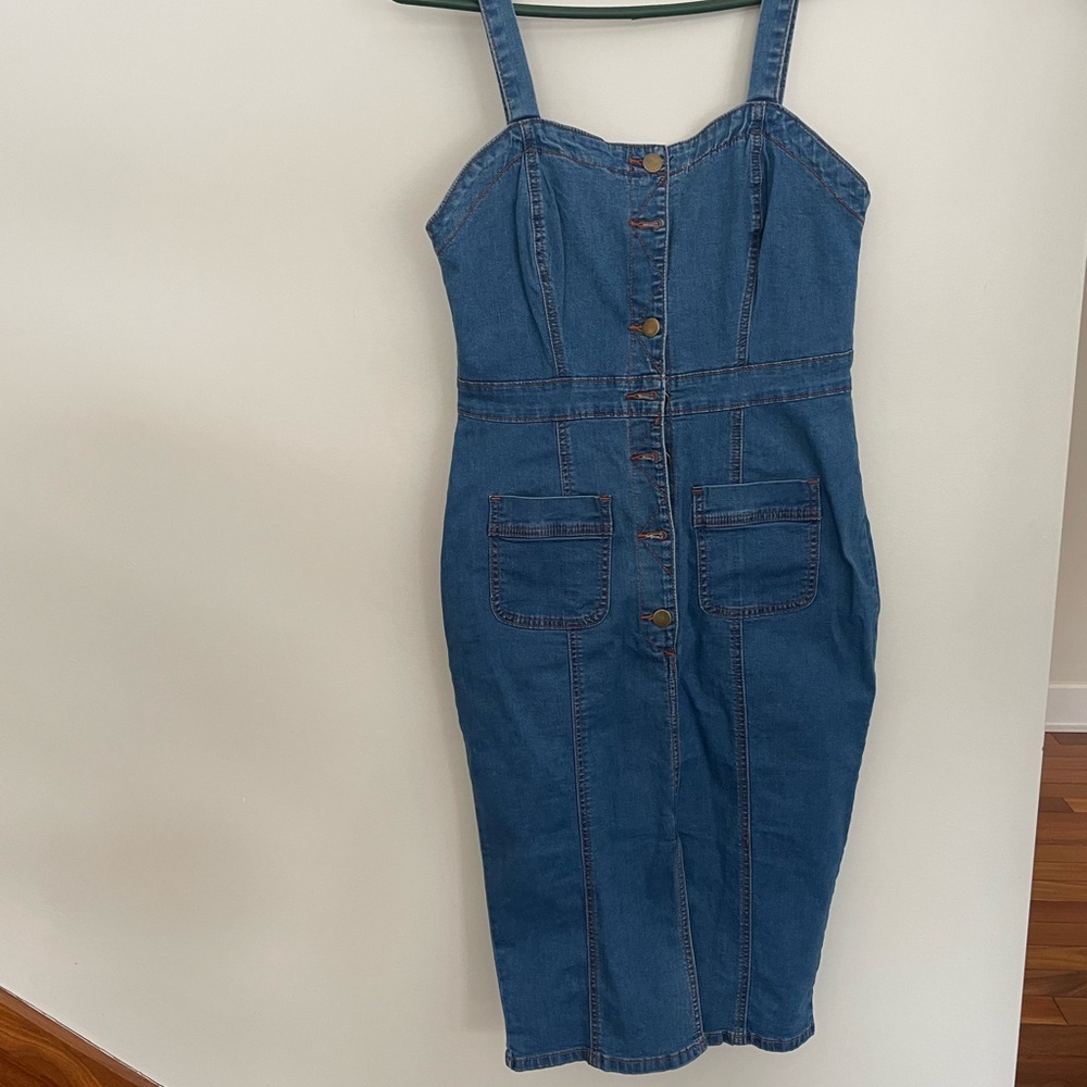 Denim dress